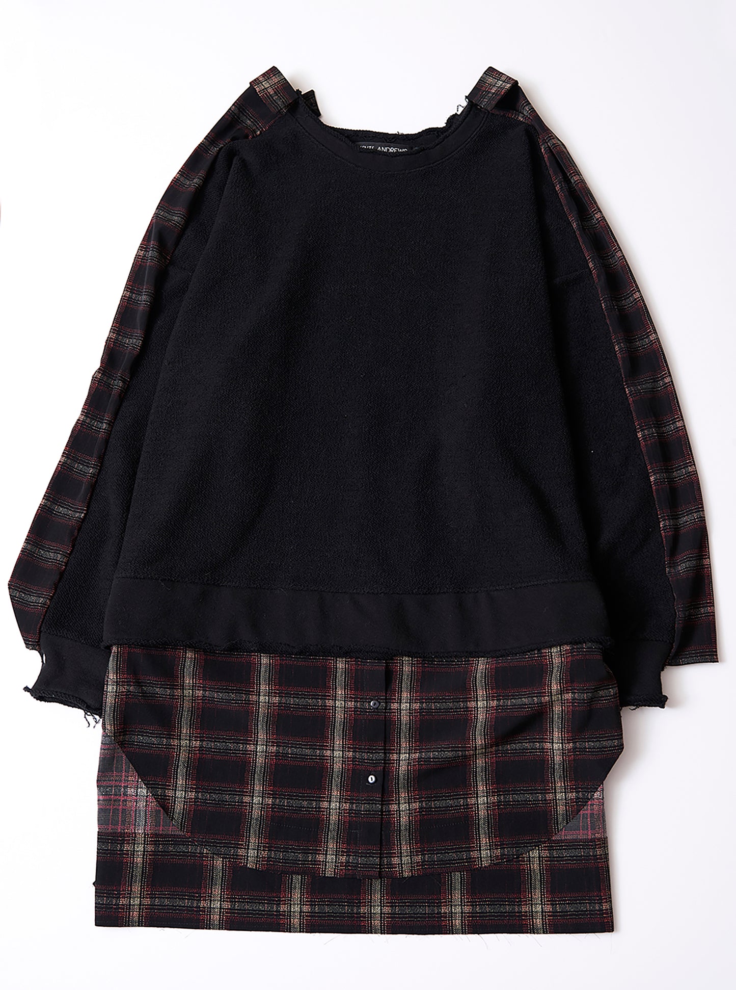 Vinti Andrews Oversize Shirt Sweater dress
