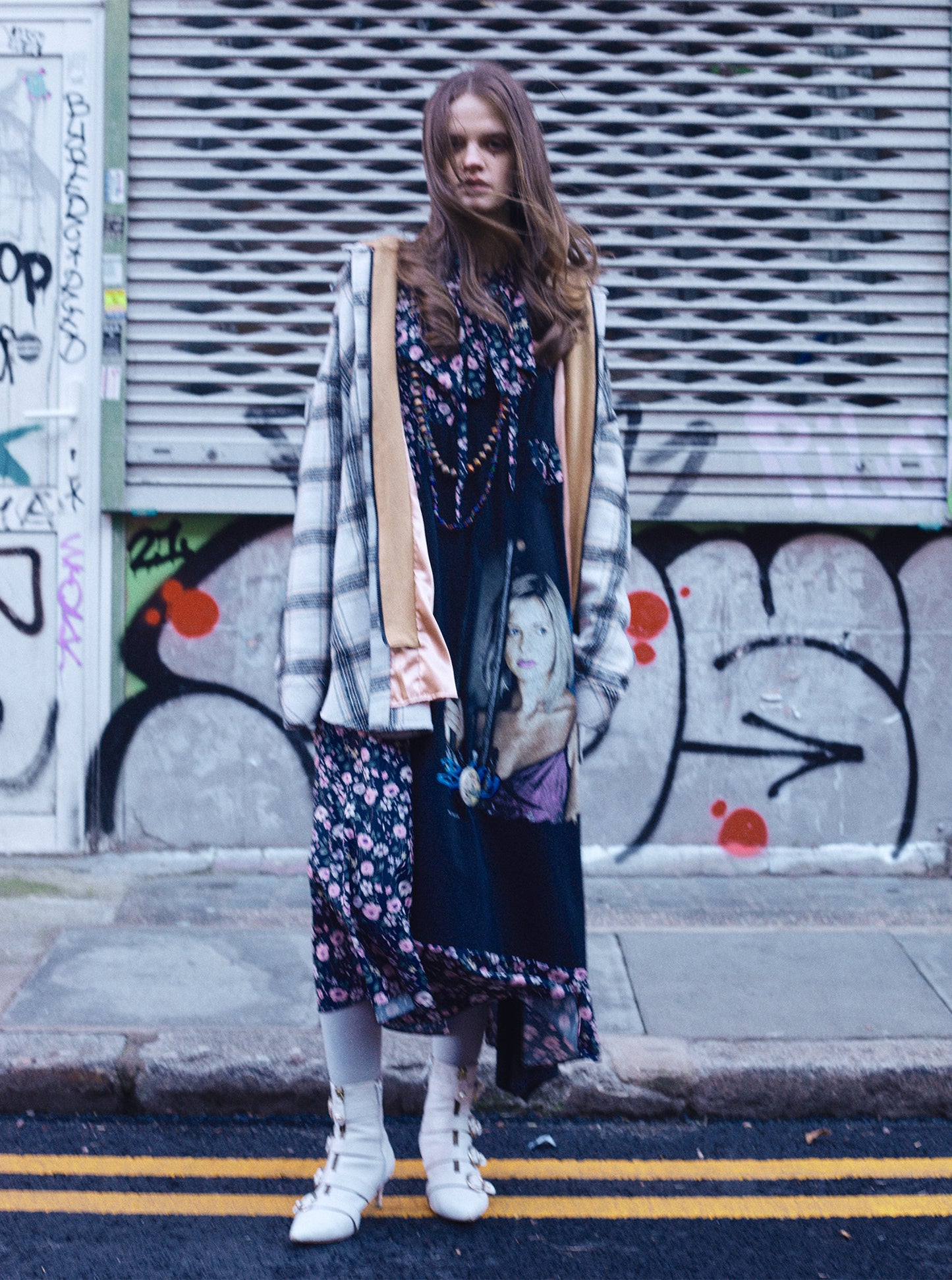 Oversize Shirt Jacket with Hood